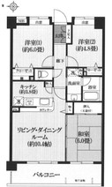 クレストフォルム武蔵新城 -間取り図